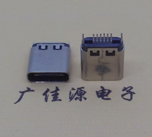中山type-c16p母座,夹板式type-c16p接口连接器